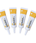 Four tubes of Gear Grease Lubricant For 3D Printer Guide Rails And Optical Axis Heavy Duty Lubricant For Smooth Motion 4 Pack.