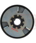 Smooth Operator Centrifugal Clutch For Go Karts And Mini Bikes Featuring 5/8 Inch Bore 10 Tooth Build showing detailed measurements.