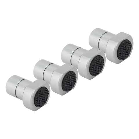 Set Of Four 20mm Bench Dog Stops For MFT Tables Aluminum Alloy Workbench Dogs With Non Slip Pads Stable Woodworking Accessories