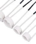 Heavy Duty 8 Piece Induction Heater Coil Kit With 2.5 Mm Brass Core for Fast Rusty Bolt Removal, shown with coils arranged.