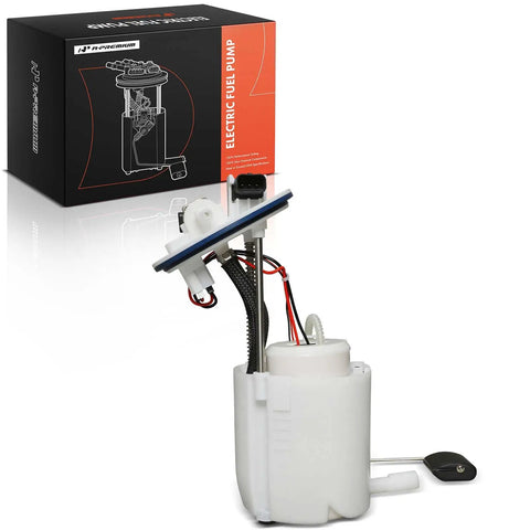 Straight Up Electric Fuel Pump Module Assembly With Pressure Sensor For Hyundai Azera And Kia Cadenza V6 3.3L showing design and components.