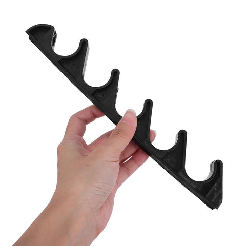 8 Piece Black Adjustable Recliner Gear Clips And Back Position Brackets Set For Outdoor Patio Lounge Chairs Replacement Parts