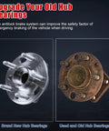 Comparison of Pair Of Front Wheel Bearing Hub Assemblies 513288 Straight Swap Oem Fit For Buick Regal LaCrosse Chevy Equinox Impala Cadillac Cts Xts.