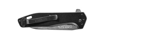 Fastball Slim Folding Knife With Lock Release, Lightweight EDC Pocket Knife Featuring A 3 Inch S30V Wharncliffe Blade, closed view