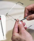 Using precision screwdriver from 500 Pcs Tiny Replacement Screws Kit For Glasses Watches Laptops Hard Drives And SSDs M1.2 M1.4 M2.0