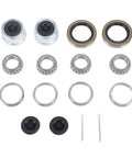Two Set All In One Boat Trailer Axle Hub Wheel Bearing Kit With Grease Seals And Cotter Pins Fits 16 Inch 2000 2200 Lbs Axles