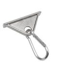 4 Pack Sliding Hooks For 6mm T-Slot Aluminum Extrusion, 2020 Series Zinc Alloy Durable Silver Connectors, close-up view