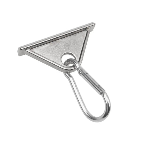 4 Pack Sliding Hooks For 6mm T-Slot Aluminum Extrusion, 2020 Series Zinc Alloy Durable Silver Connectors, close-up view