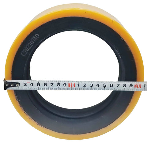 Drive Wheel Replacement 1115 220000 00 for Big Joe Electric Pallet Jack E30 EZ30 S22 P33 with measuring tape