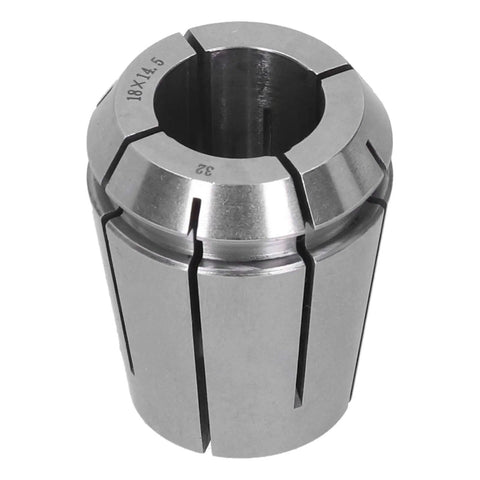 Pro Grade High Speed Steel HSS Tapping Collet Chuck 18X14.5mm Taper Sleeve For CNC showing close-up detail of collet chuck.