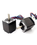 1.8 Degree Nema 11 Stepper Motor 28x28mm Frame With 5mm Shaft 2 Phase 4 Wire Hybrid Stepping Motor, black motor with wires