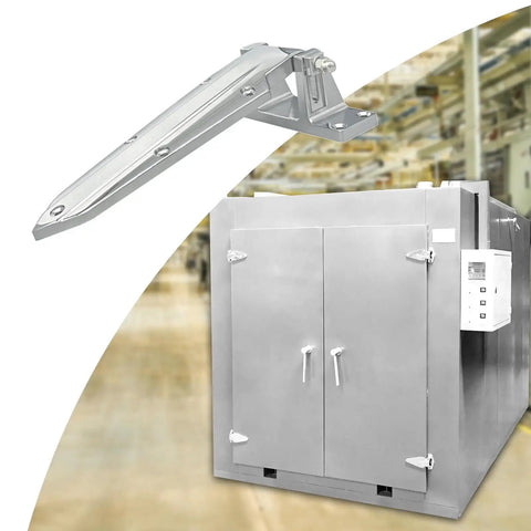 Heavy Duty Zinc Alloy Door Hinge Featuring Adjustable Height And Silky Smooth Rotation engineered for barns, warehouses, and farms.