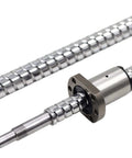 C5 Grade Ground Ball Screw SFU3210 RM3210 110.24 Inch 2800mm Long Linear Motion 32mm Diameter 10mm Lead With Ball Screw Nut Pro Grade