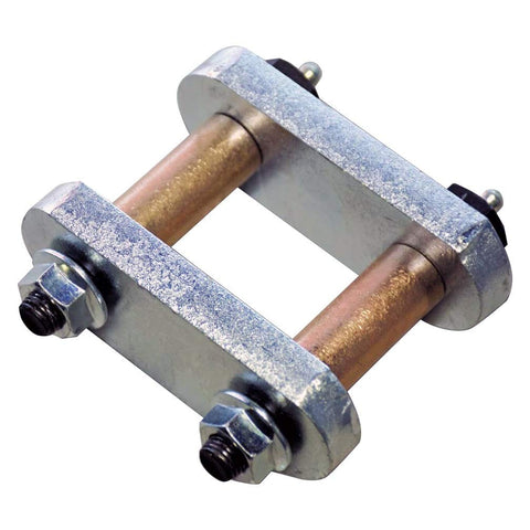 Beefy Heavy Duty Shackle Upgrade Kit For Two And A Quarter Inch Shackles On Tandem Axle Trailers Fit CRE3000 Stock And Equaflex