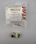 Drone Strobe Light Anti Collision Beacon For Night Flying With FAA Compliance next to packaging, 6g lightweight design