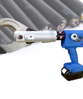 Electric Hydraulic Cable Cutter 80 kN Heavy Duty Powerhouse Rechargeable Wire Cutter next to cut cables