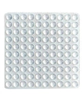 Clear Adhesive Bumper Pads 8mm Wide 4mm Thick Hemispherical Self Adhesive Silicone Furniture Protectors in 100 Pack