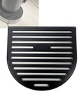 Replacement Drip Tray Platform For Compatible Coffee Makers With Stable Mug Support, spill proof design, black finish.