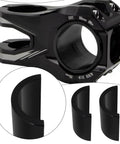 Pair Pit Bike Handlebar Reducers 28mm To 22mm Convert Fatbar To Seven Eighths Inch Riser Spacers And Clamps CNC Machined Black