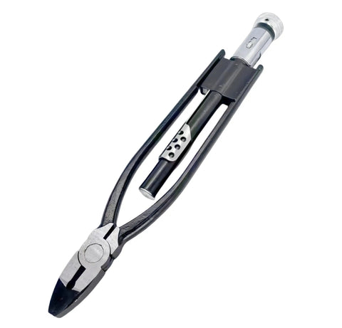6 Inch Reversible Safety Wire Twister Pliers With 50ft Stainless Steel Twist Wire 032 Gauge, Lock Grip, tool view