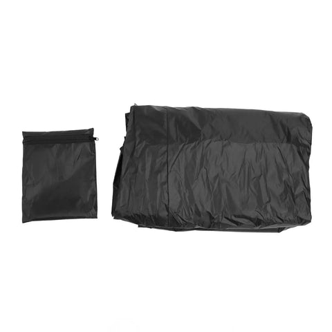 Folded Wire Shelving Cover 36x18x72 Inches, Zipper Front Access, 210D Silver Coated Oxford Fabric with pouch
