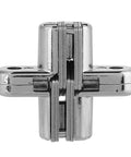 Hidden Hinge For Cabinets And Doors 180 Degree Frameless Concealed Stainless Steel Hinge No Visible Hardware Front View