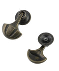 Bronze finish zinc alloy pull handles for kitchen cabinets and drawers durable rust resistant cabinet pulls 12 pack with screws