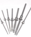 Heavy Duty Ball Screw Kit With SFU Ball Nut And Nut Housing BK BF12 End Support RM1605 Coupler 1605 550 Set for CNC projects
