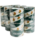 EZ Start Packing Tape Refill Four Roll Bundle 1.88 Inch By 54.6 Yard Clear Frustration Free Unrolls Smoothly Whisper Quiet Release