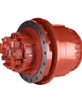 Heavy Duty Travel Motor Assembly For Tm60 Excavators, robust red design, ideal for SK350-8, R305, R335, SY315.