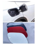 Straight Up Dope Waterproof Charging Port Cover Plate Built For VW ID4 And ID 4 Crozz In Fresh Blue on EV charging socket.