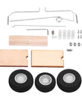 Lightweight Model Airplane Landing Gear Kit For Beginners And Hobbyists, Easy DIY Installation For Fixed Wing Planes components