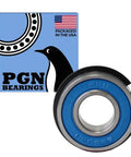 Sealed Ball Bearing With Snap Ring Heavy Duty Five Eighths Inch By One And Three Eighths Inch By Seven Sixteenths Inch Replacement For Go Kart Wheel Hub Mini Bikes And Lawn Mowers Chrome Steel AISI 52100 Handles Up To Twenty Thousand RPM shown with packaging