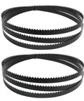 Top Tier Badass Bi Metal Band Saw Blade 72 Inch By Half Inch 6 TPI for cutting hardwood, featuring sharp teeth design.