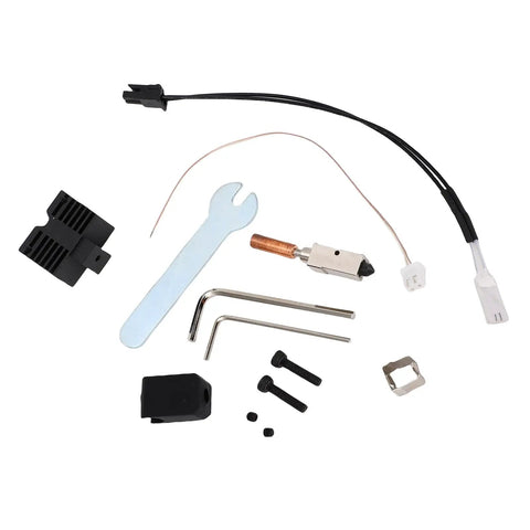 Heavy Lifter Ceramic Heating Cylinder Hotend Kit For Qidi X Plus Max Smart 3D Printers With Hardened Steel Nozzle Providing No Sweat Temperature Stability And Smooth Operator Extrusion On Demand