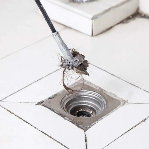 Flexible Grabber Claw Reacher Tool With Four Claws Bendable Hose Pickup For Hard To Reach Drains Sinks Toilets And Litter Cleanups 22 Inch Reach Easy Grip One Hand Operation Durable And Versatile Home Helper