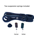Suspension Bike Stem 100mm Shock Absorbing Handlebar Stem for Road Mountain Gravel Hybrid E Bikes with two springs
