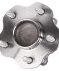 Front view of Rear Wheel Bearing And Hub Assembly All In One For Nissan Qashqai 2017 2019 Rogue 2014 2019 And Rogue Sport 2017 2019 5 Lug