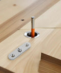 Stainless Steel Folding Butt Hinges For Cabinets And Furniture Six Pack Space Saving Design With Easy Disassembly Durable Glass Door Pivot Hardware