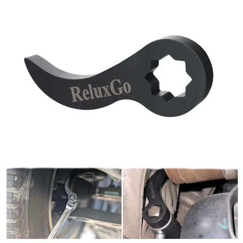 Pry Bar Wrench Adapter Head For Half Inch Drive Ratchets, beefed up adjustable angle crowbar attachment with square eight point profile