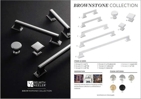 Chrome Square Cabinet Knobs 7 Pack One And Three Eighths Inch Width For Kitchen Drawers And Cabinet Doors Transitional Hardware Bundle By Belwith Keeler