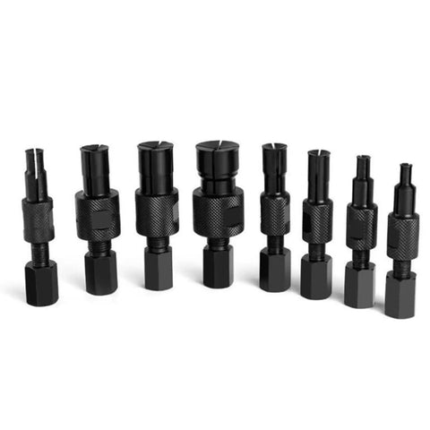 Blind Hole Bearing Puller Removal Tool with Steel Collet for Internal Bearing Removal Displayed in Various Sizes