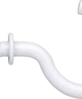 Seven Eighths Inch Alloy Steel Cup Hooks Pack Of 36 White Perfect For Securing Mugs, Kitchen Towels, Feeders, Planters And More