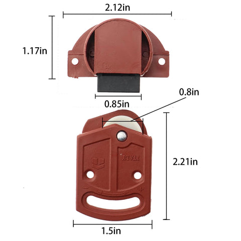 4 Sets 2.3 Inch Plastic Sliding Door Rollers For Wardrobes Cabinets Drawers And Furniture Suitable For Sliding Doors With Durable Construction And Smooth Operation Durable And Quiet Glide For Wardrobe Doors And Cabinets