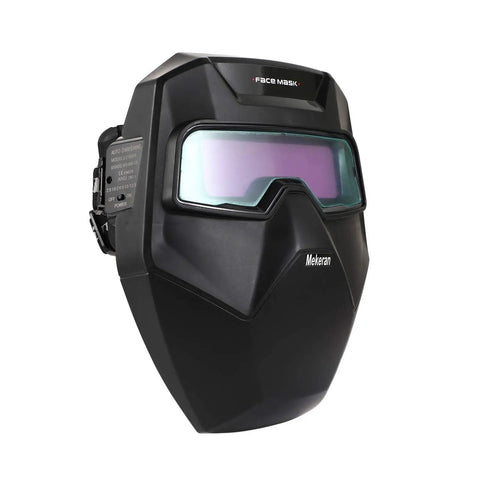 Auto Darkening Welding Goggles With Adjustable Sensitivity And Wide Shade 4/9-13, Viewing Area 4.82 By 1.37 Inch, black mask