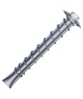 Zinc Plated Asphalt Anchor SP10-38 Five Eighths Inch By Six Inch with 1 Inch Hex Bolt and Washer for sheds and carports
