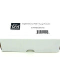 Box of Gigabit Ethernet Surge Protector Kit With CAT 6a Jumper Cable And Ground Wire Keeps Your Network Gear Safe From Surges