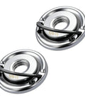 Quick Change Angle Grinder Flange Nuts With Pull Ring Design, Heavy Duty Locking Nuts For Disc Grinders, 2 pack for 4 to 9 inch grinders.