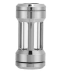 Drop Right In G1 Four Thread Connector For PC Liquid Cooling Systems With Tough Brass And Clear Acrylic Shell, stainless steel filter.
