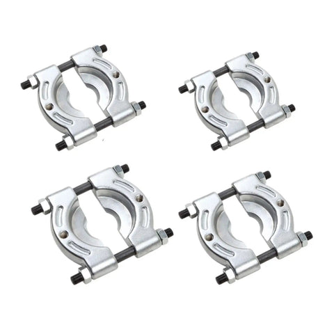 Set of 4 Beefy Heavy Duty Bearing Splitter And Separator For Automotive Maintenance with 1 Inch Capacity and alloy steel construction.